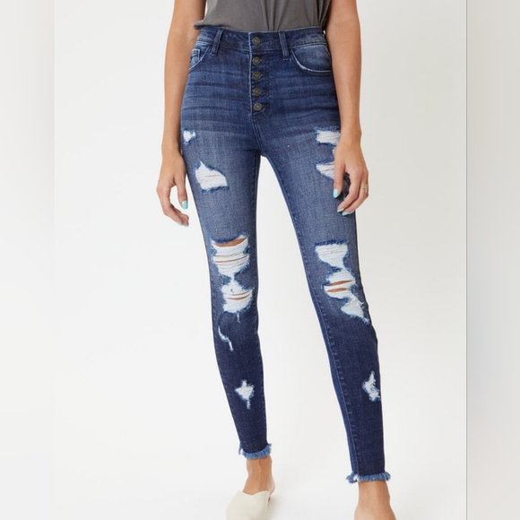 KanCan Denim - KanCan Lola High Rise Super Skinny Jeans Size 28